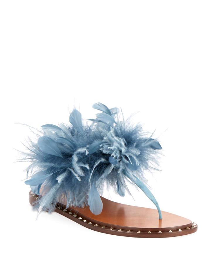 Soul Stud Feather Thong