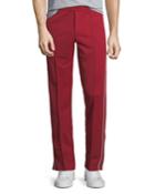 Embroidered Track Pants