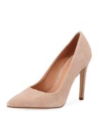 Teri Suede High-heel Pumps