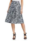 Animal Print Printed Fit-and-flare