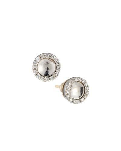 Small Hourglass Diamond Halo