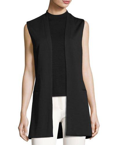 Pont&eacute; Long Vest, Black