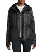 Packable Cinched-waist Wind-resistant Jacket