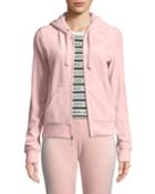 Robertson Zip-front Luxe Velour Track Jacket