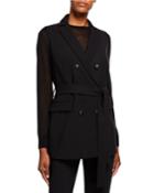 Greer Double Face Luxe Italian Belted Vest