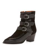 Dickey Suede & Leather Boot, Black