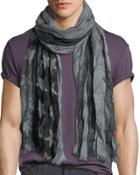 Ebony Flag Print Ruffle