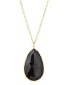 18k Rock Candy&reg; Onyx Pear Pendant Necklace