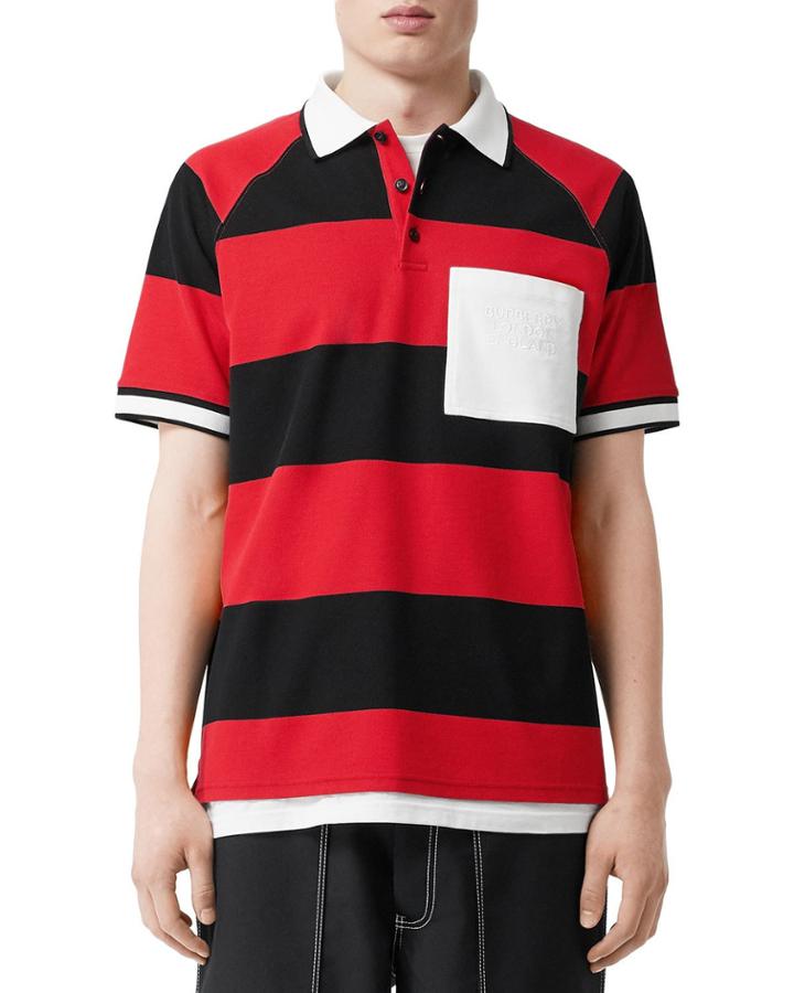 Men's Barley Striped Polo