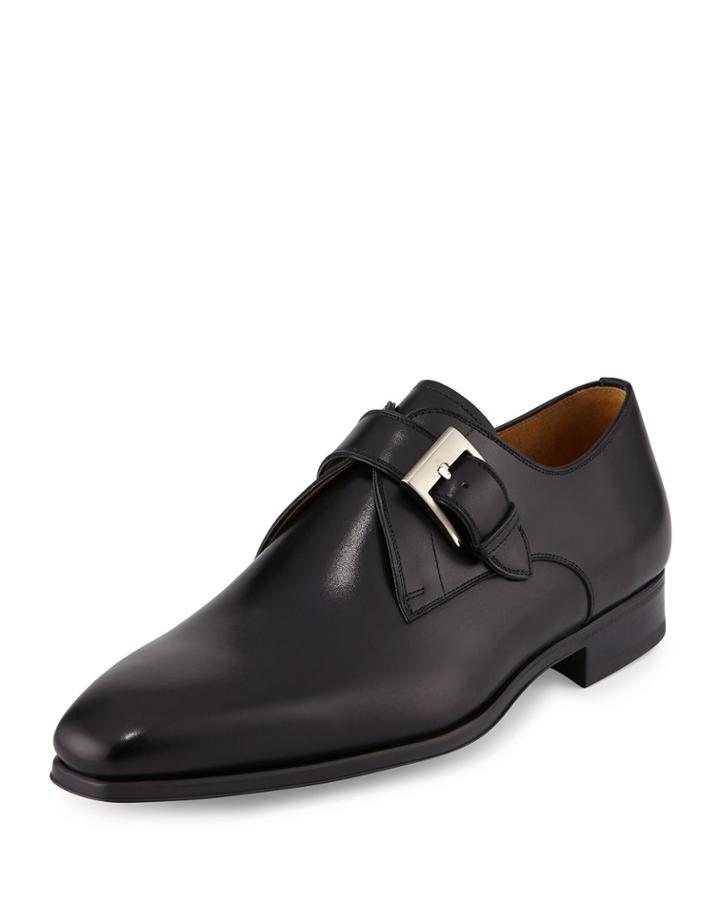 Buckle-strap Leather