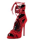 Coline Laser-cut Suede