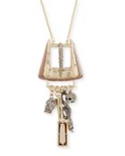 Convertible Pin To Pendant Buckle With Chain