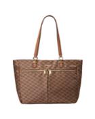 Cara Monogrammed Nylon Tote Bag
