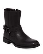 Men's Conroy Mixed Leather Moto Harness Boots