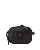 Croc-embossed Leather Crossbody Bag