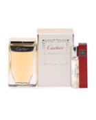 Cartier Ladies Spray/roller Ball Duo