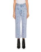 Notty Straight-leg Cropped Ankle Jeans