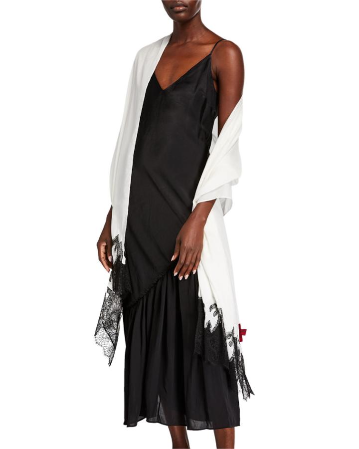 Modal Lace-trim