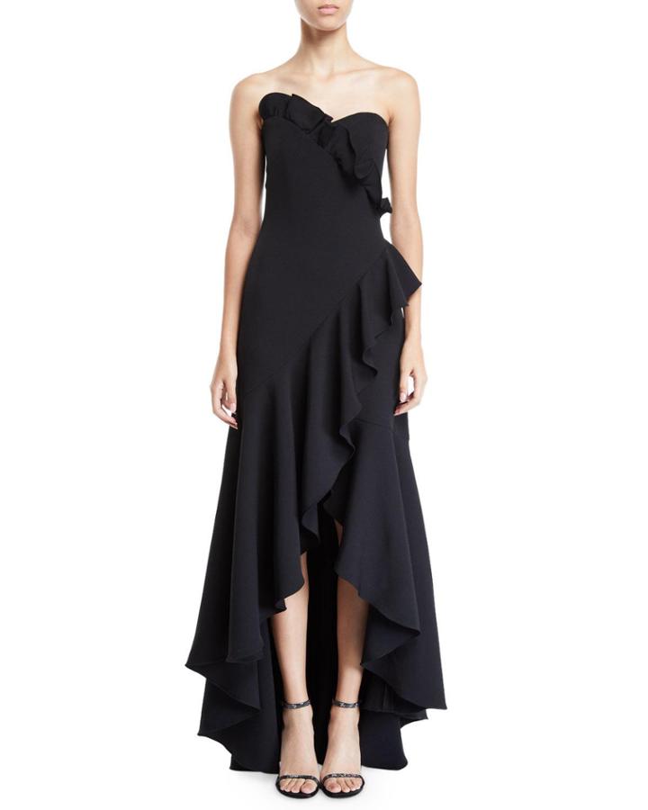 Maye Strapless Ruffle Dress