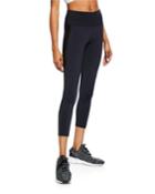 Vegan Leather Tuxedo Cropped