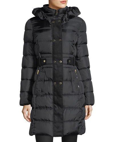 Feather-free Quilted Puffer Jacket