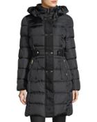 Feather-free Quilted Puffer Jacket