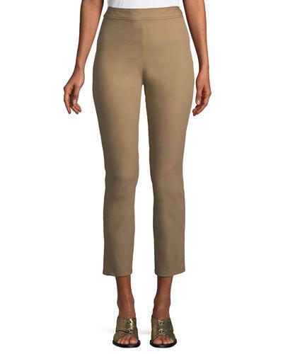 Bimsa High-waist Approach Pants, Beige