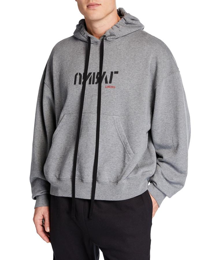 Men's Logo Oversized Hoodie