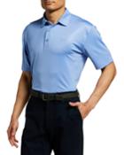 Men's Mini Geo Print Polo