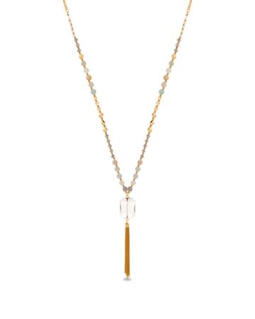 Curb-chain Station Necklace