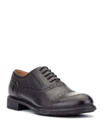 Men's Parker Brogued Leather Oxford Dress