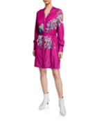 Floral Snake Print Pajama