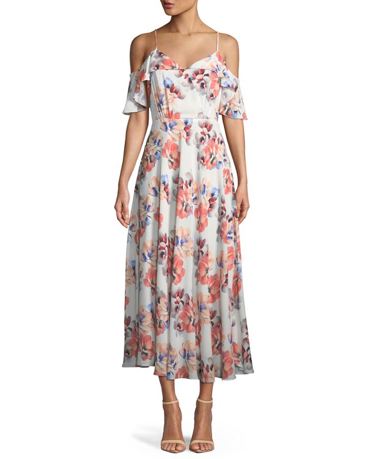Garden Blooms Cold-shoulder