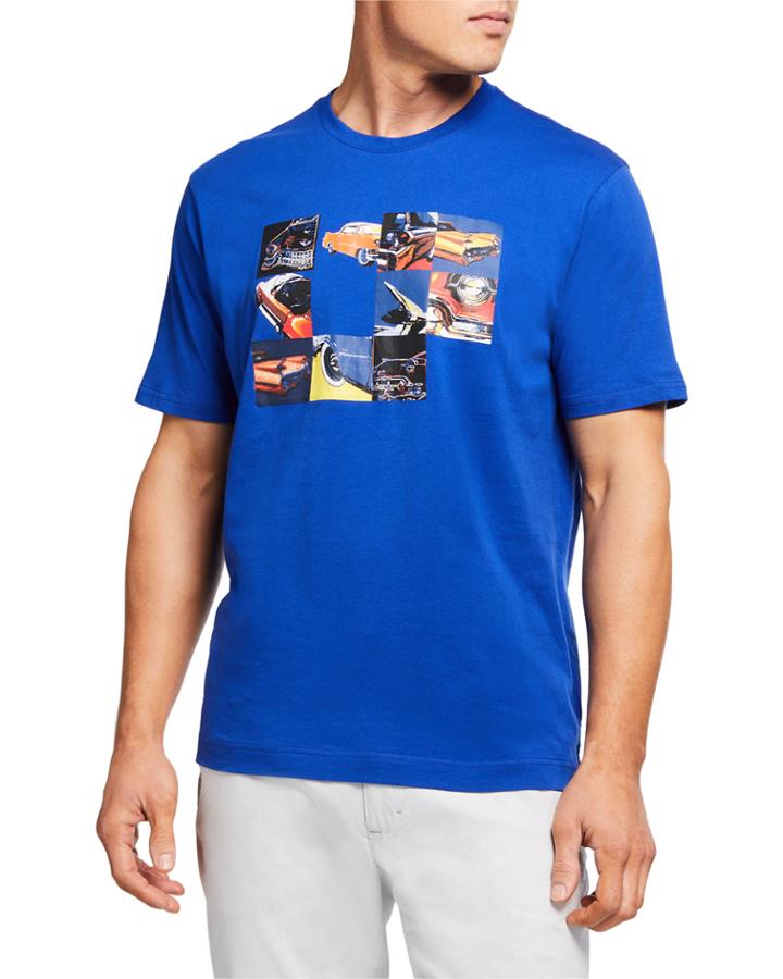 Men's Angles Car Graphic Crewneck Tee