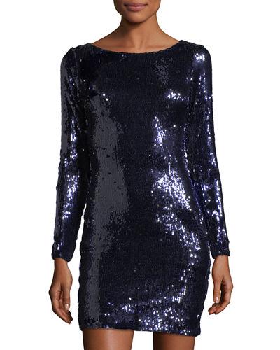 Lola Sequined Long-sleeve