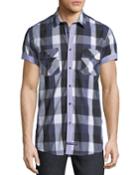 Buffalo-plaid Short-sleeve