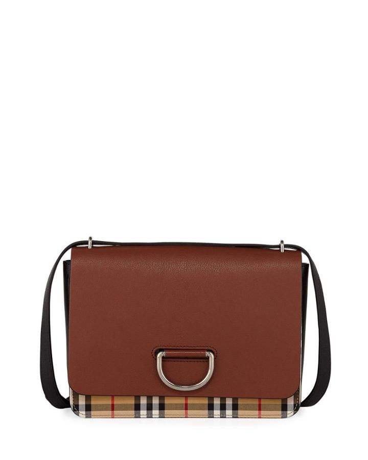 Vintage Check D-ring Crossbody Bag
