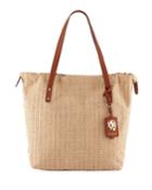 Crete Canvas Tote Bucket Bag