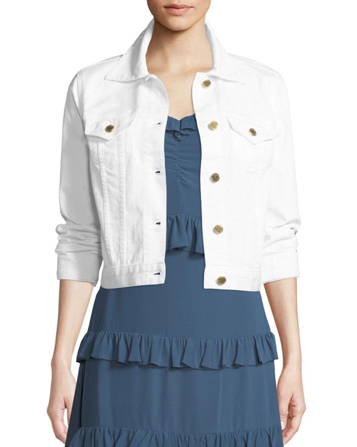 Wide-sleeve Denim Jacket