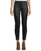 Faux-leather Skinny