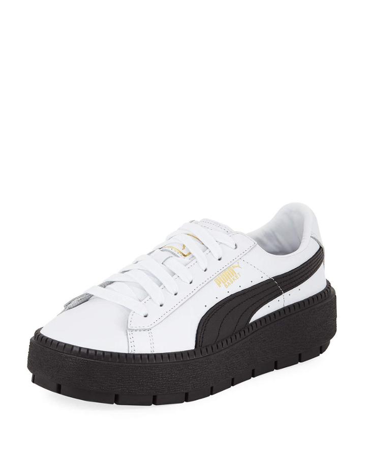 Platform Trace Leather