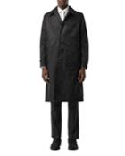 Men's Allover Tb Nylon Car Coat