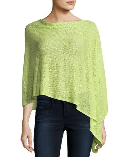 Silk-cashmere Two-way Topper