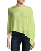 Silk-cashmere Two-way Topper