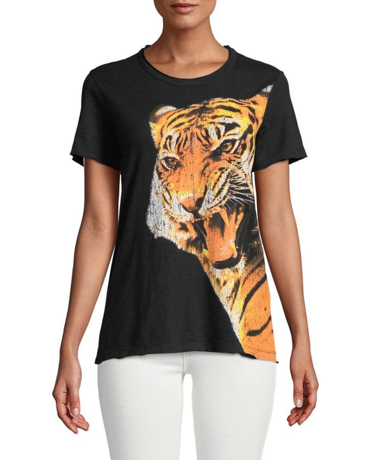 Tiger Teeth Graphic T-shirt