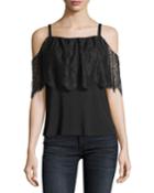 Montage Cold-shoulder Top With
