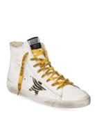 Zebra-print Superstar High-top