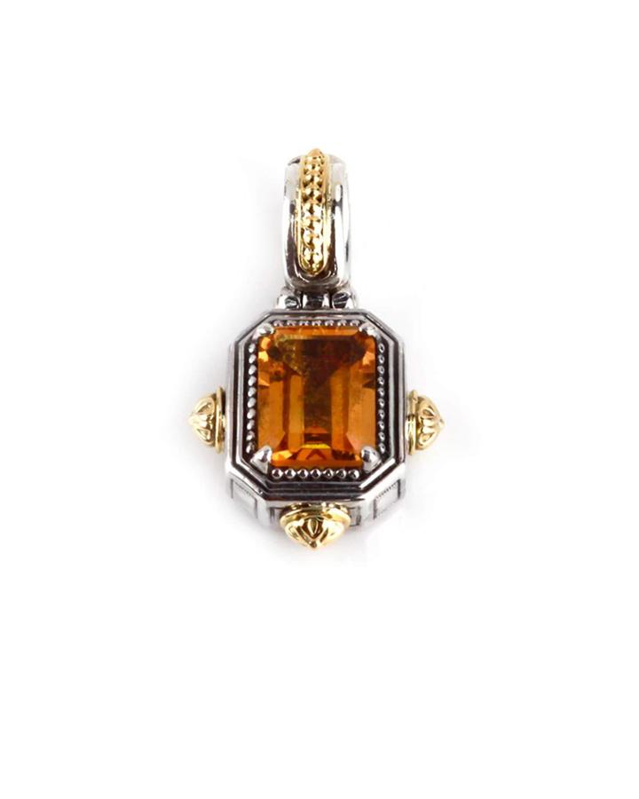 Orange Citrine Pendant