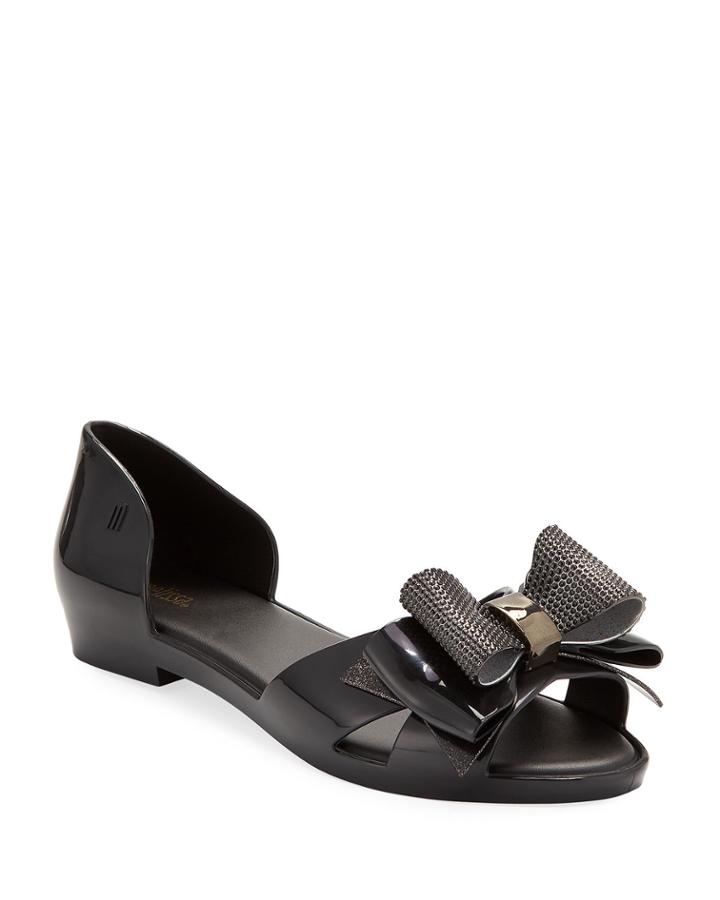Melissa Seduction V Ad Open-toe Ballet Flats