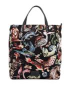 Men's Wildlife-print Nylon Tote Bag